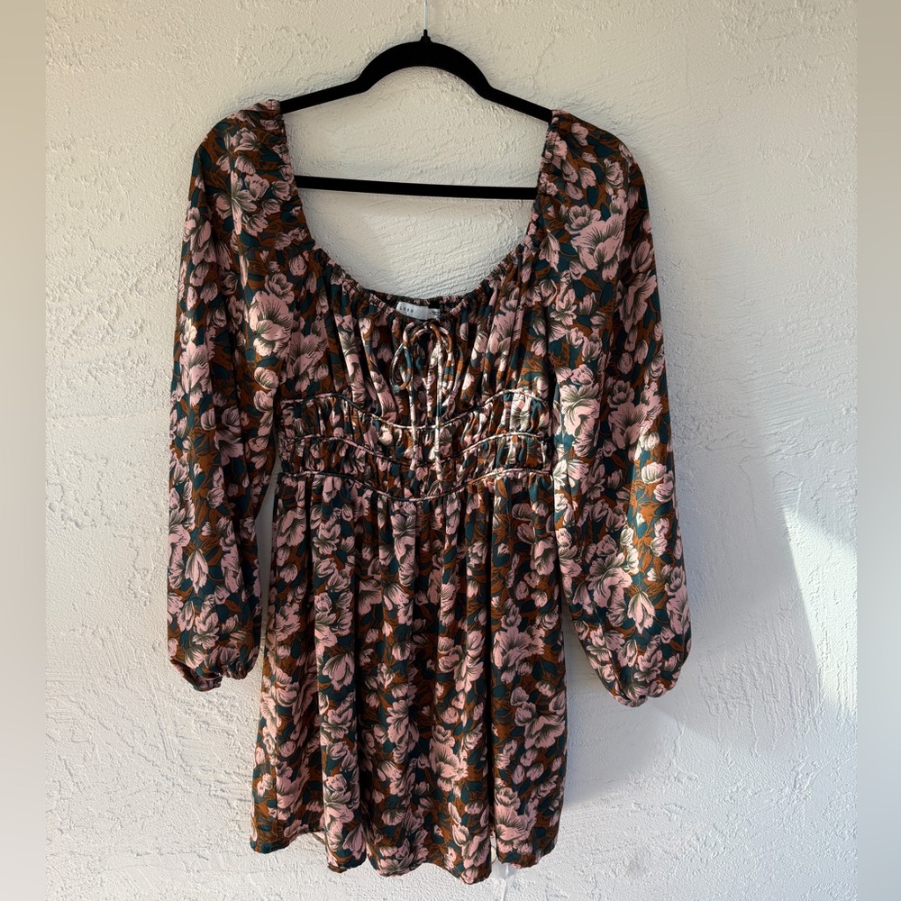 Lush floral dress size medium